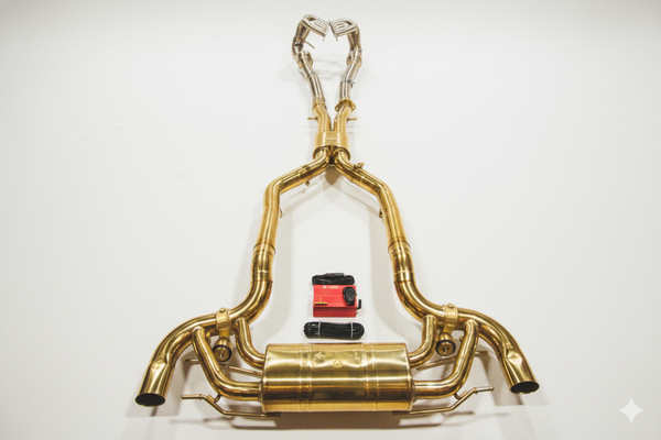 Mercedes SLS AMG Valved Sport Exhaust System