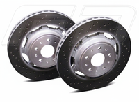 Rotores de freno Brembo de doble fundición OEM para Maserati Quattroporte 4.7LS/Sport GTS (2009-2012)