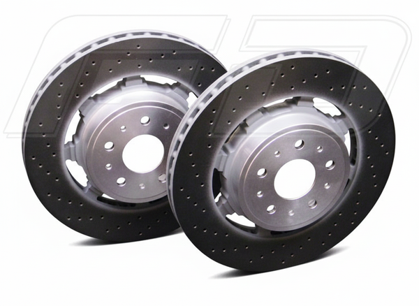 Rotores de freno Brembo de doble fundición OEM para Maserati Quattroporte 4.7LS/Sport GTS (2009-2012)