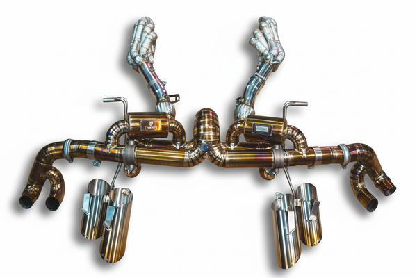 Sistema de escape deportivo con válvulas para Lamborghini Huracan