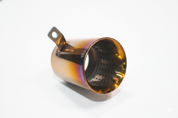 Ferrari 458 Titanium Bumper Exhaust Tip