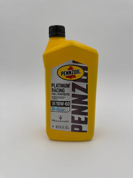Pennzoil Platinum Racing 10W-60 Engine Oil PN: 550049298