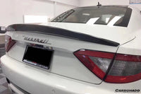 Carbon Fiber Trunk Spoiler for Maserati GranTurismo Sport and MC 4.7L
