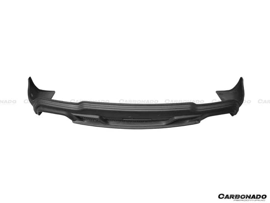 FRP W Style Rear Lip Diffuser with Exhaust Tips for Maserati Ghibli SQ4 M157