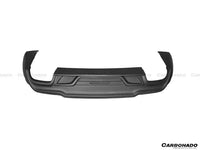 FRP W Style Rear Lip Diffuser with Exhaust Tips for Maserati Ghibli SQ4 M157