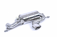 Larini Club Sport Exhaust Sytem w/Valve Control For Lotus Exige (Oval Tips)