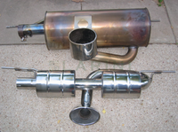 Larini Club Sport Exhaust System For Lotus Exige S (2ZZ Oval Tips)