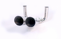 Larini Slash Cut Center Exit Tail Pipes For Lamborghini Diablo