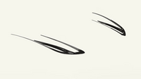 Carbon Fiber Trident Vent Insert for Maserati MC20
