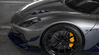 Carbon Fiber V2 Fender Blade Insert for Maserati MC20