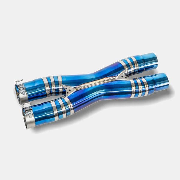 RYFT Performance Titanium X Pipe For Ferrari 812