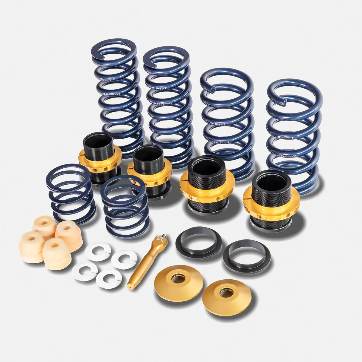 RYFT Performance Lowering Springs Kit For Lamborghini Aventador S, SV, SVJ, Ultimae