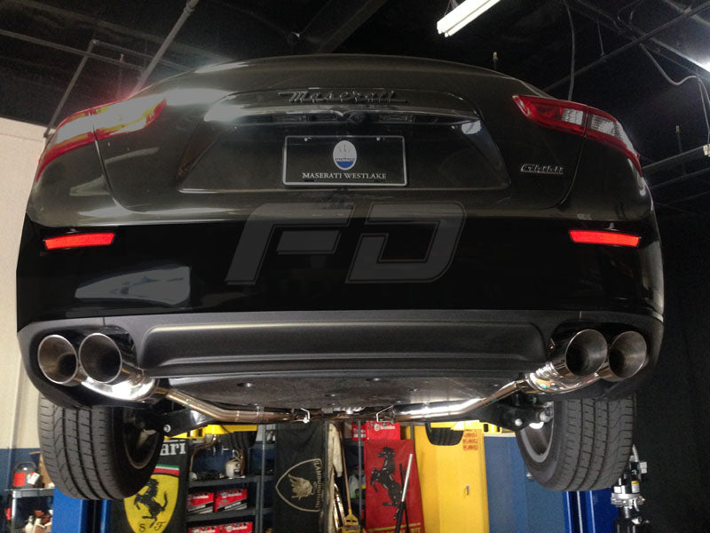 Larini Systems Sport Mufflers for Maserati Ghibli