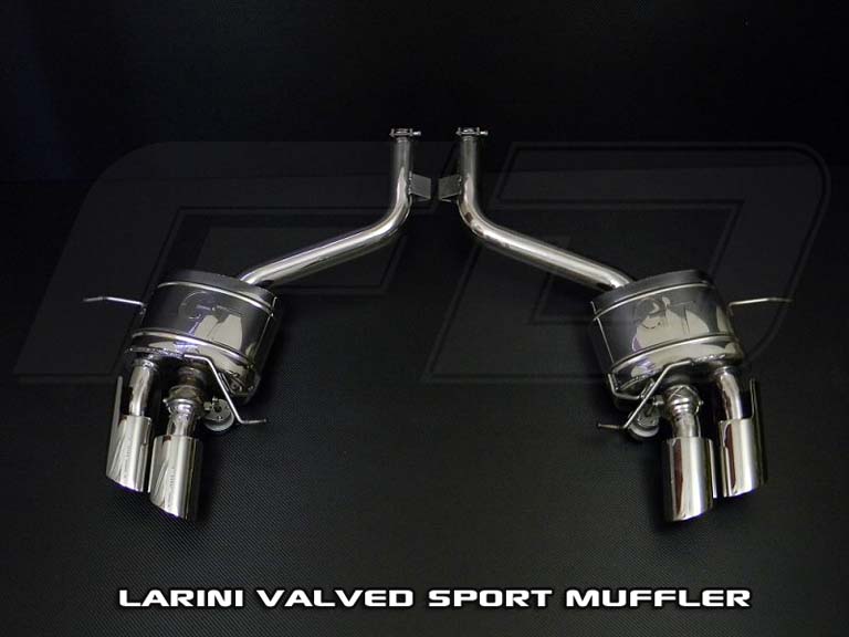 Larini Systems Sport Mufflers for Maserati GranTurismo (2008-2019)