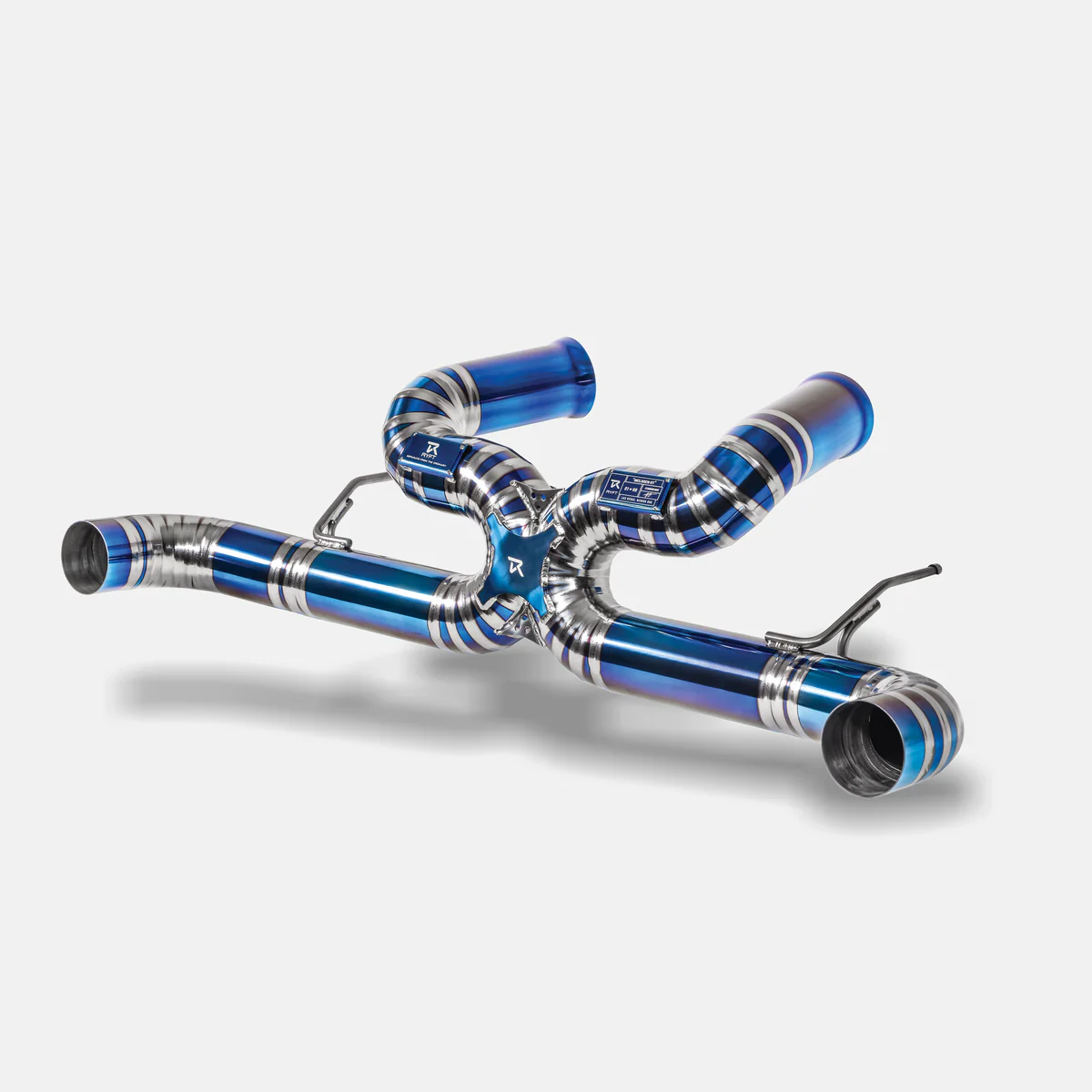 RYFT Titanium Race Exhaust w/ Burnt Titanium Tips For McLaren GT