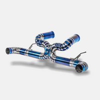 RYFT Titanium Race Exhaust w/ Burnt Titanium Tips For McLaren GT