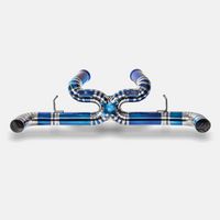 RYFT Titanium Race Exhaust w/ Burnt Titanium Tips For McLaren GT