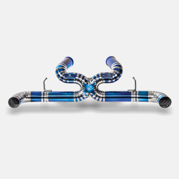 RYFT Titanium Race Exhaust w/ Burnt Titanium Tips For McLaren GT