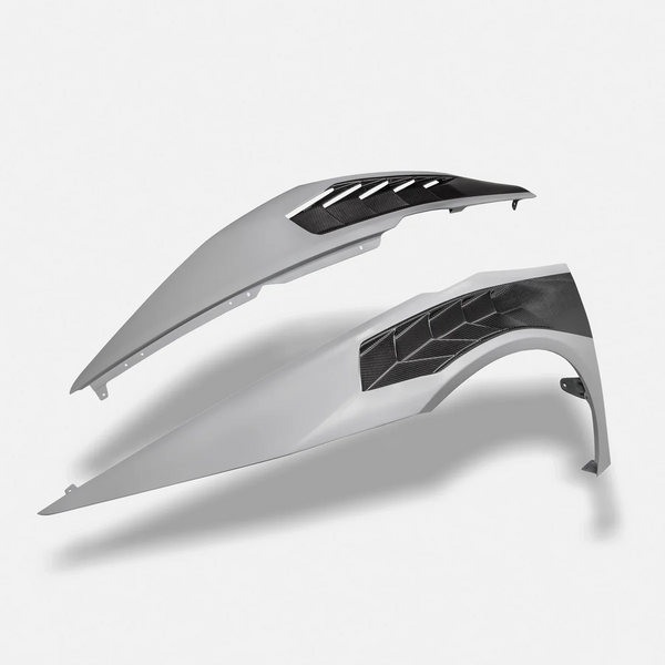RYFT Carbon Fiber Vented Fenders For Lamborghini Huracan Tecnica