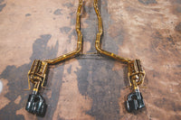 Sistema de escape deportivo con válvulas para Mercedes E63 AMG W212 