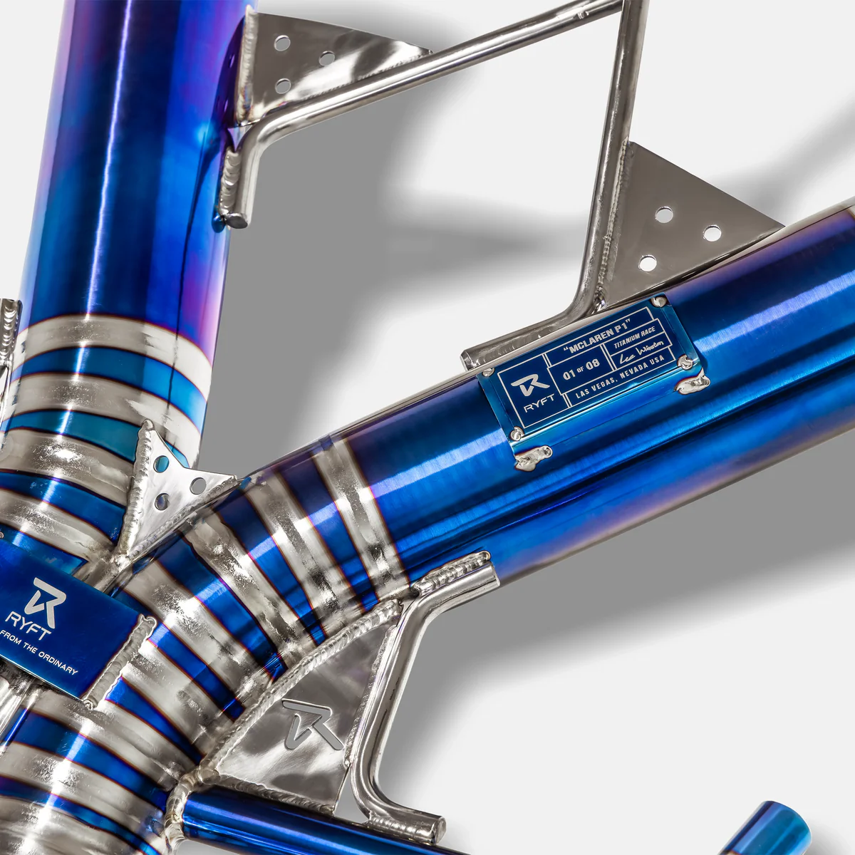 RYFT HYPR Titanium Exhaust System w/ Burnt Tips For Mclaren P1