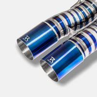 RYFT HYPR Titanium Exhaust System w/ Burnt Tips For Mclaren P1