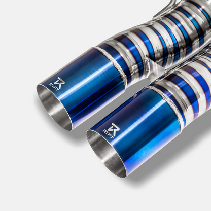 RYFT HYPR Titanium Exhaust System w/ Burnt Tips For Mclaren P1