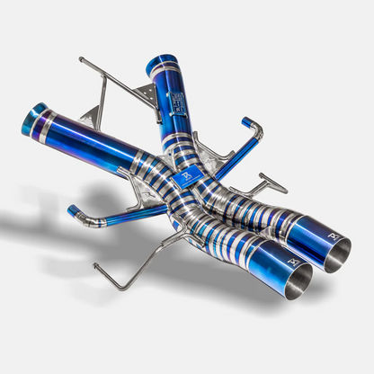 RYFT HYPR Titanium Exhaust System w/ Burnt Tips For Mclaren P1