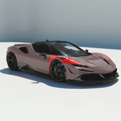 RYFT Carbon Fiber Fenders For Ferrari SF90