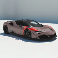 RYFT Carbon Fiber Fenders For Ferrari SF90