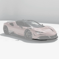 RYFT Carbon Fiber Front Splitter Lip For Ferrari SF90